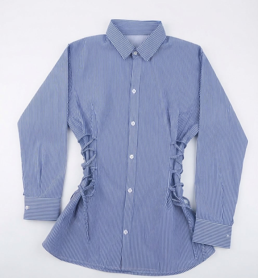 Sides tie shirt
