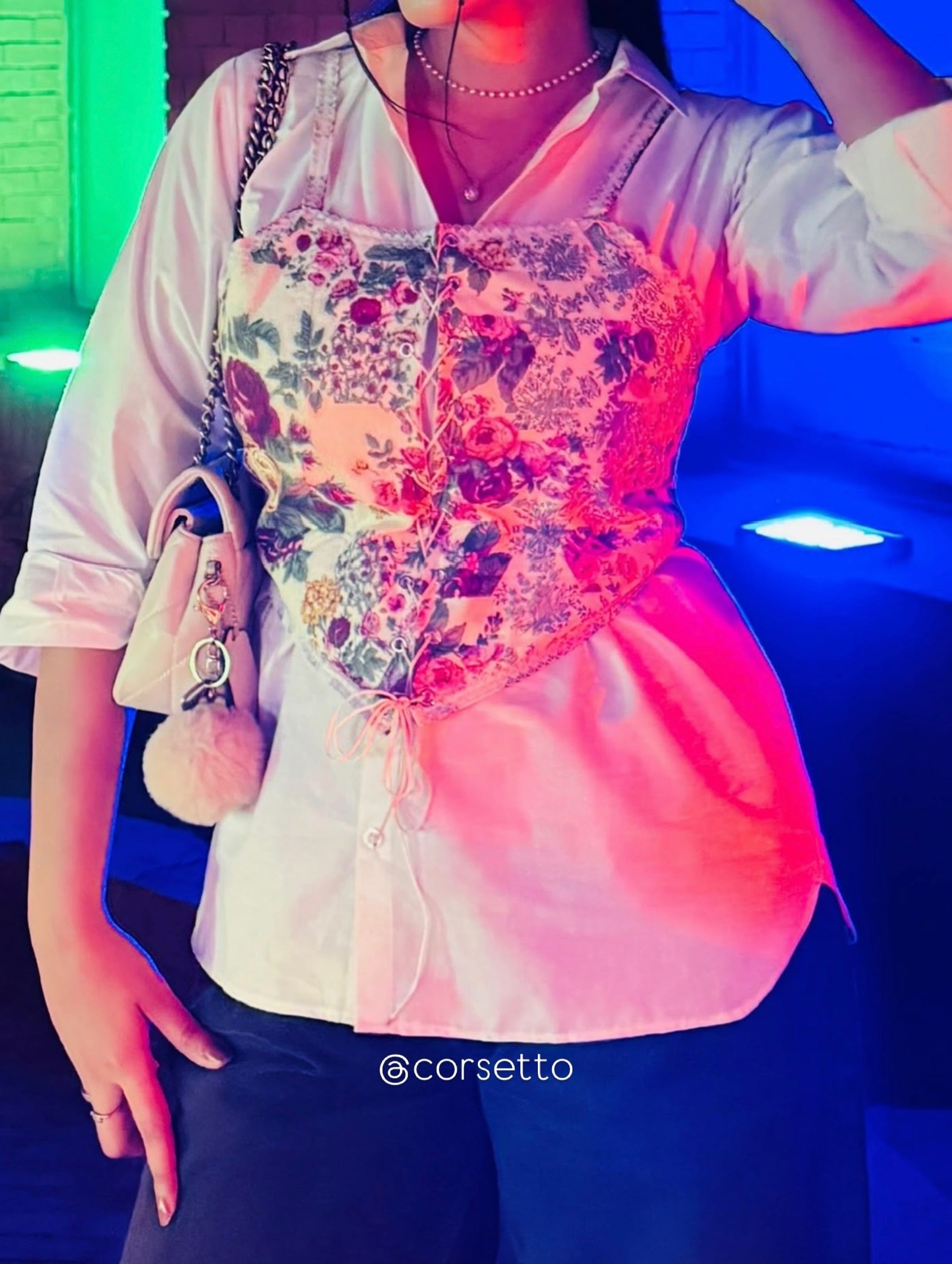 Floral Corset