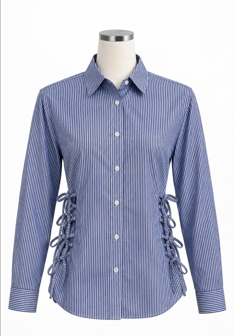 Sides tie shirt