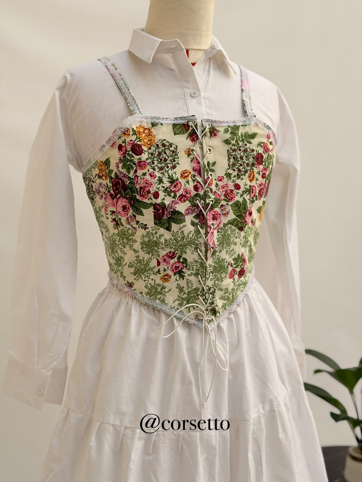 Blossom Floral Corset